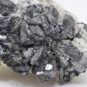 Stibnite, baryte