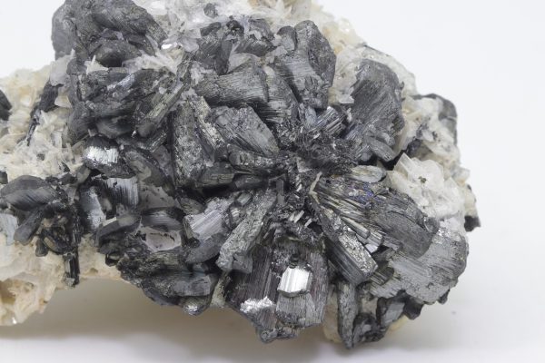 Stibnite, baryte
