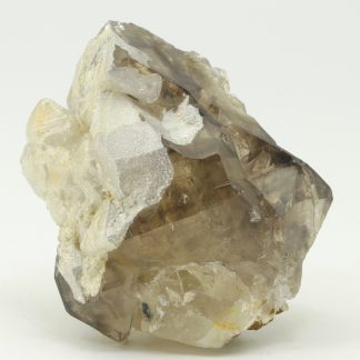 Smoky quartz, hyalite