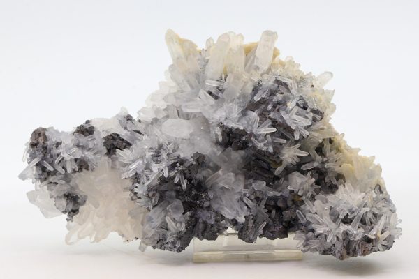 Fibrous galena, rock crystal - Image 3