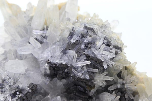 Fibrous galena, rock crystal - Image 6