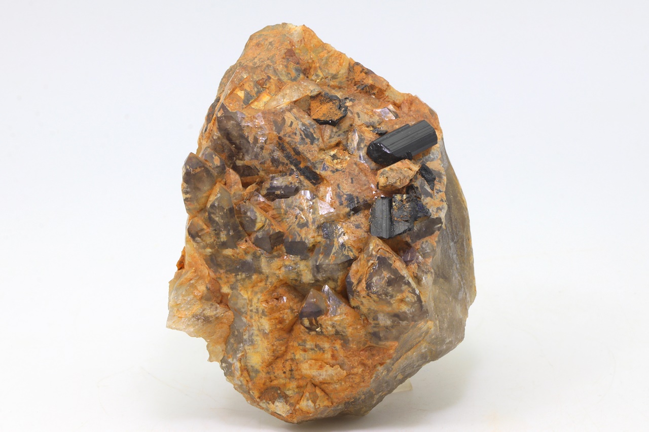Smoky quartz, skutterudite - Image 3