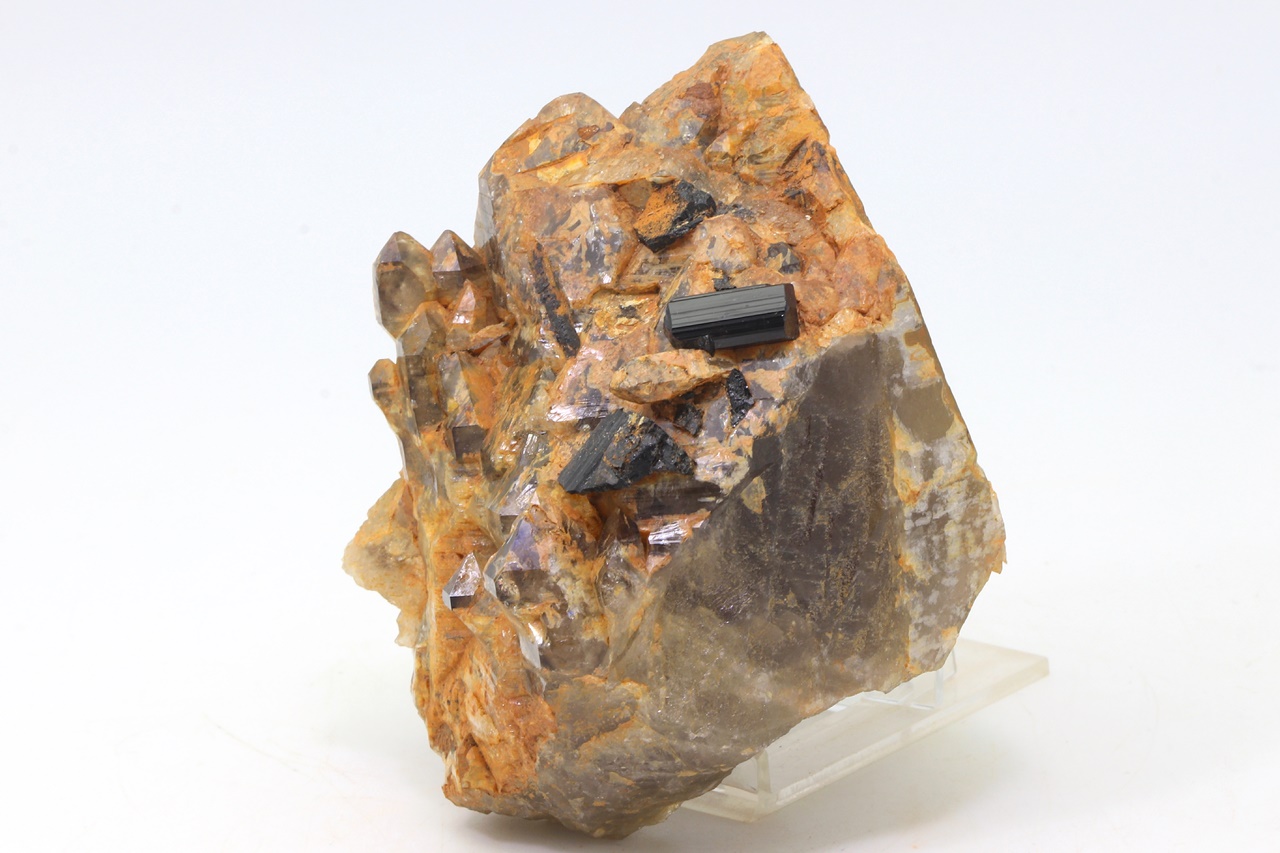 Smoky quartz, skutterudite - Image 4