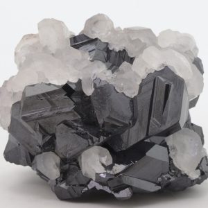 Sphalerite, calcite