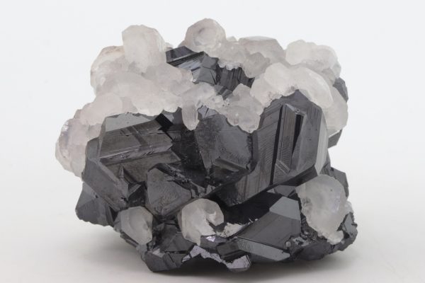 Sphalerite, calcite