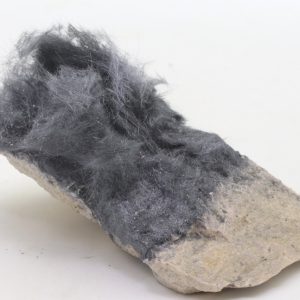 Boulangerite, dolomite