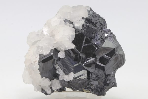 Sphalerite, calcite
