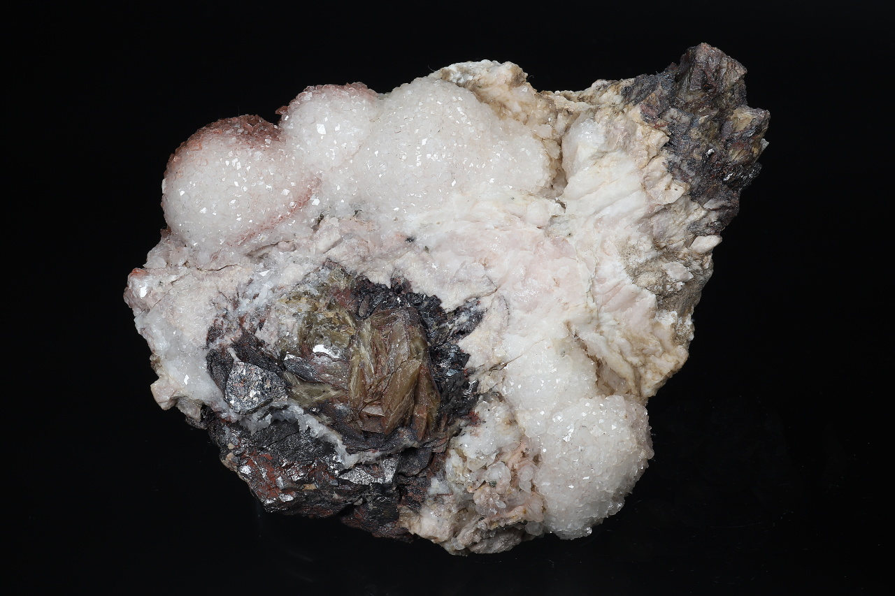 Calcite, siderite