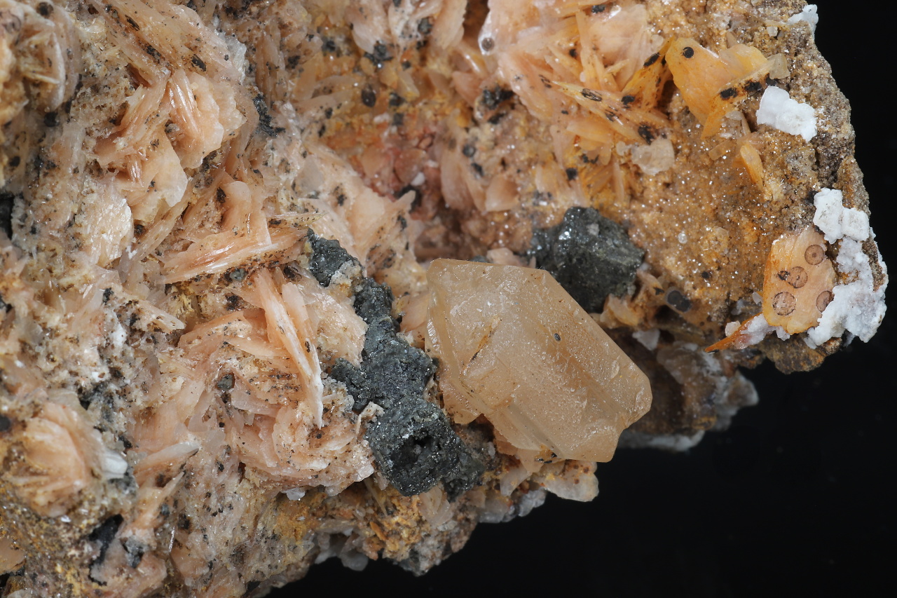 Cerussite, baryte