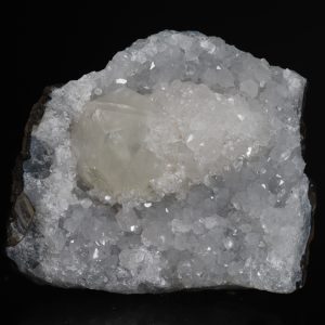 Calcite, quartz, apophyllite