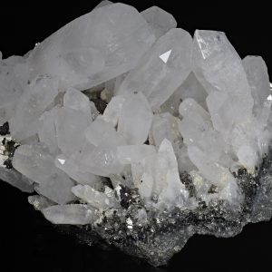 Quartz, pyrite