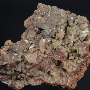 Austinite, calcite