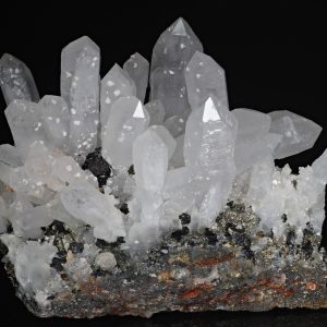 Quartz, pyrite