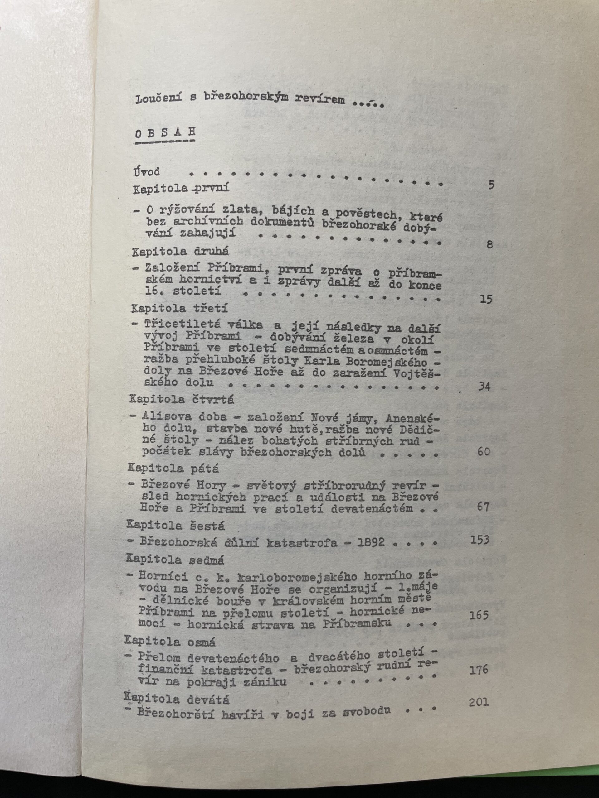 19 chapters on the Březové Hory ore district - Image 3