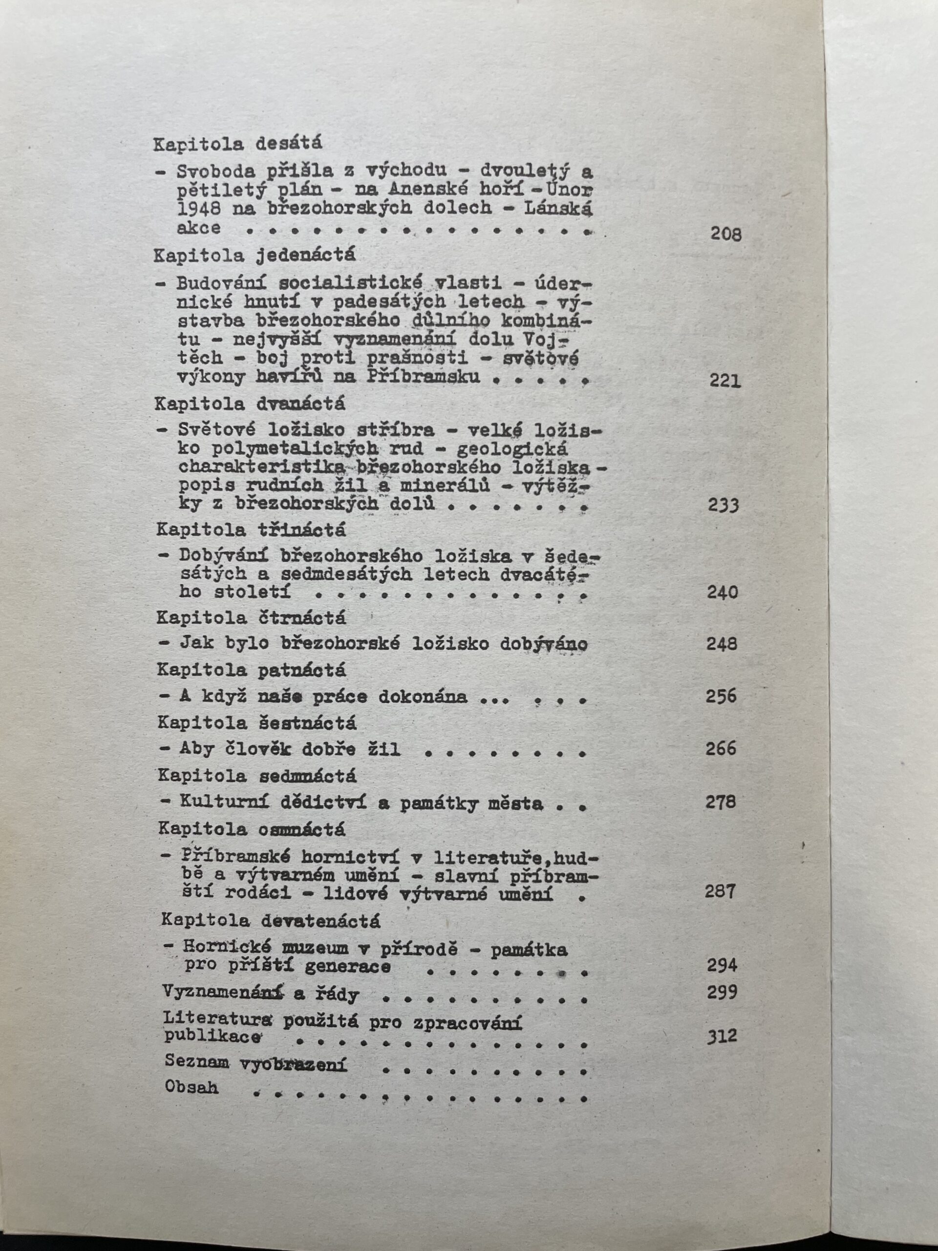 19 chapters on the Březové Hory ore district - Image 5