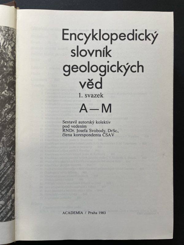 Encyclopedic Dictionary of Geological Sciences: 2 volumes (A-Z) - Image 2