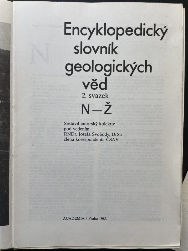 Encyclopedic Dictionary of Geological Sciences: 2 volumes (A-Z) - Image 5