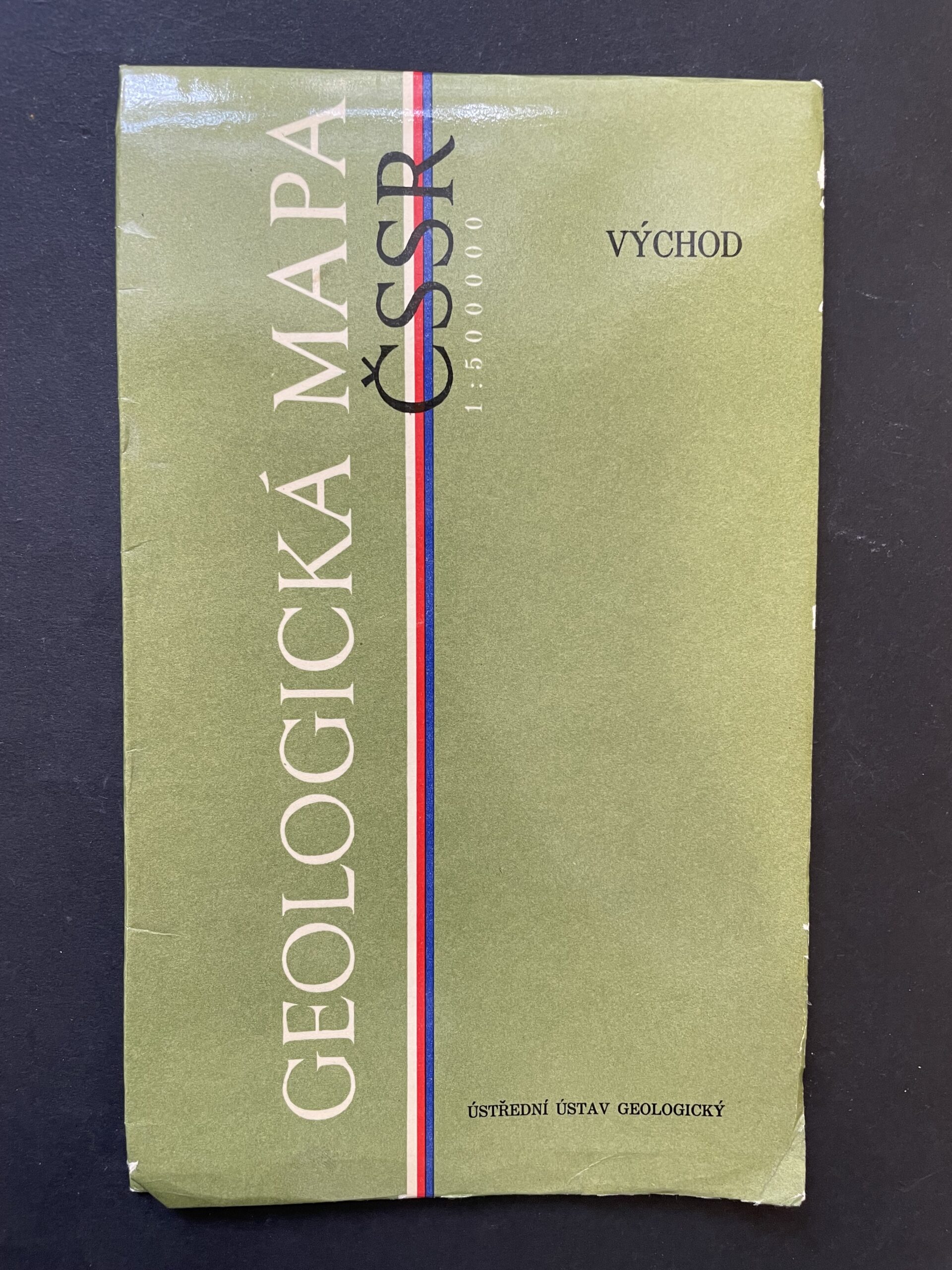 Geological Map of CSSR 1:500 000 - East