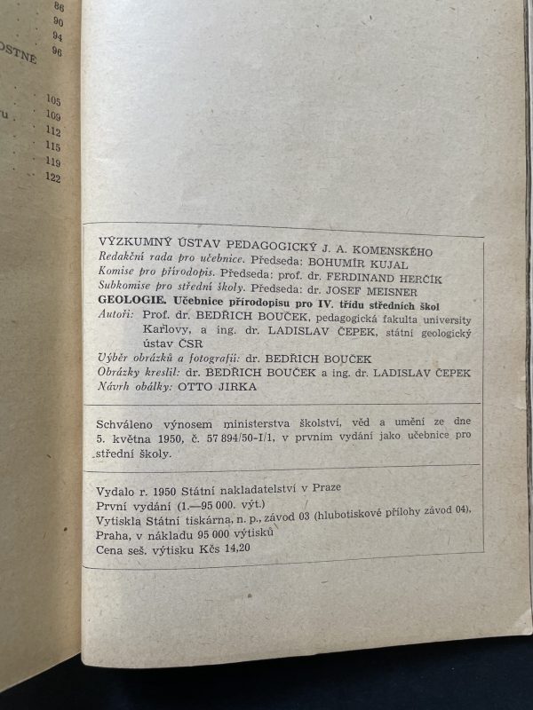 Geology - Natural Science Textbook for the IV. grade of secondary schools - Image 3