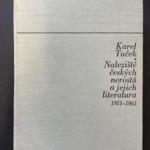 Deposits of Czech Minerals and their Literature 1951–1965