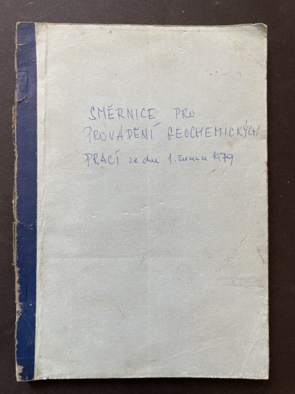 Guidelines for conducting geochemical work from July 1, 1979