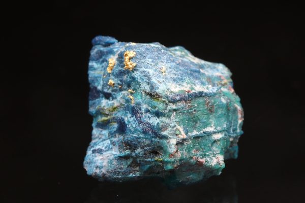Gold, shattuckite - Image 5