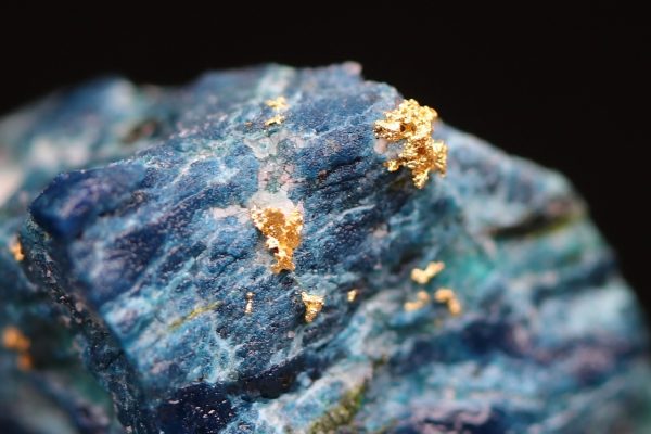 Gold, shattuckite - Image 7