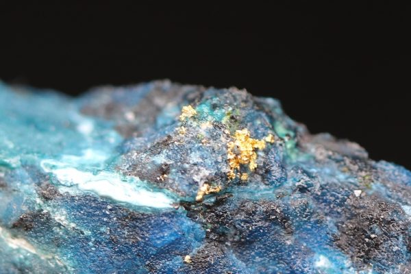 Gold, shattuckite - Image 5