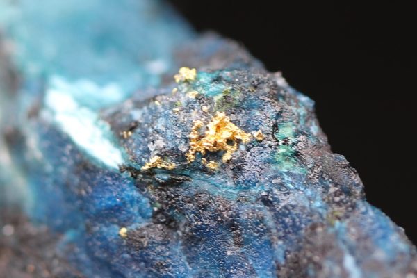 Gold, shattuckite - Image 6