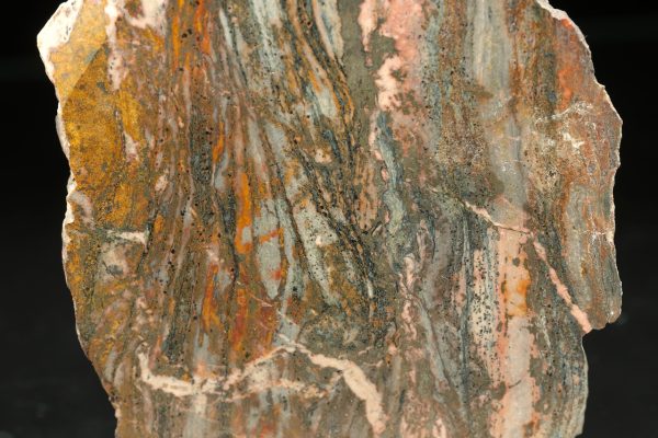 Pyrite, rhodonite - Image 3