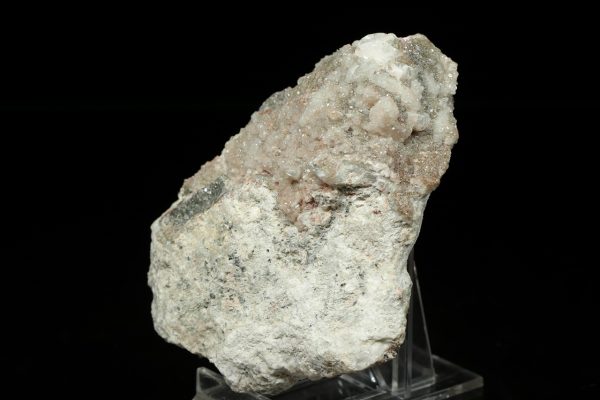 Harmotome, calcite
