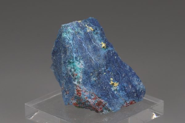 Gold, shattuckite