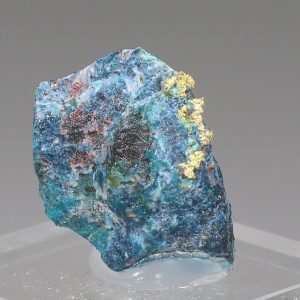 Gold, shattuckite