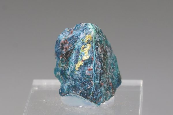 Gold, shattuckite - Image 2