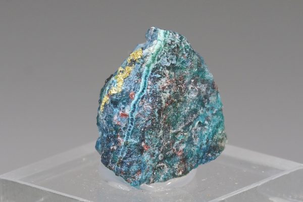 Gold, shattuckite - Image 3
