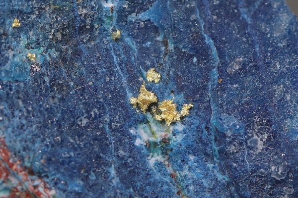 Gold, shattuckite - Image 5