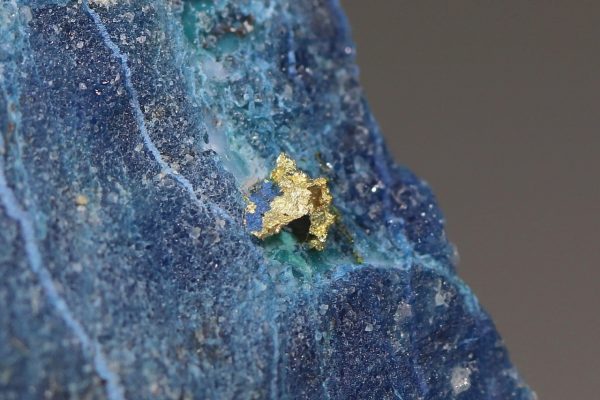 Gold, shattuckite - Image 6