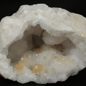 Rock crystal geode, calcite