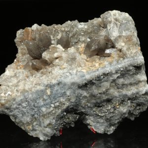 Quartz, boulangerite, siderite, tetrahedrite