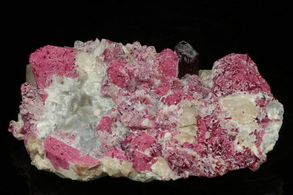 Tourmaline, orthoclase