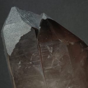 Rock crystal, hematite