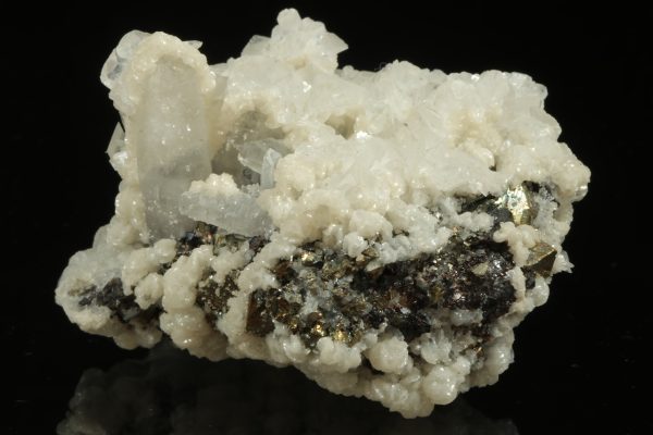 Rock crystal, dolomite, calcite, chalcopyrite - Image 3