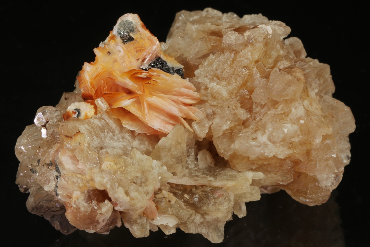 Cerussite, baryte