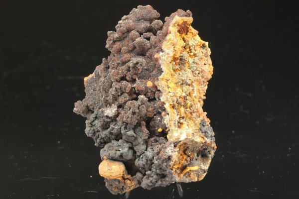 Pyromorphite, rock crystal