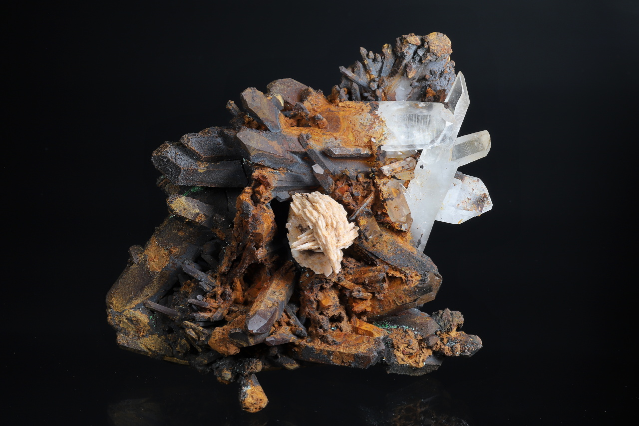 Rock crystal, baryte