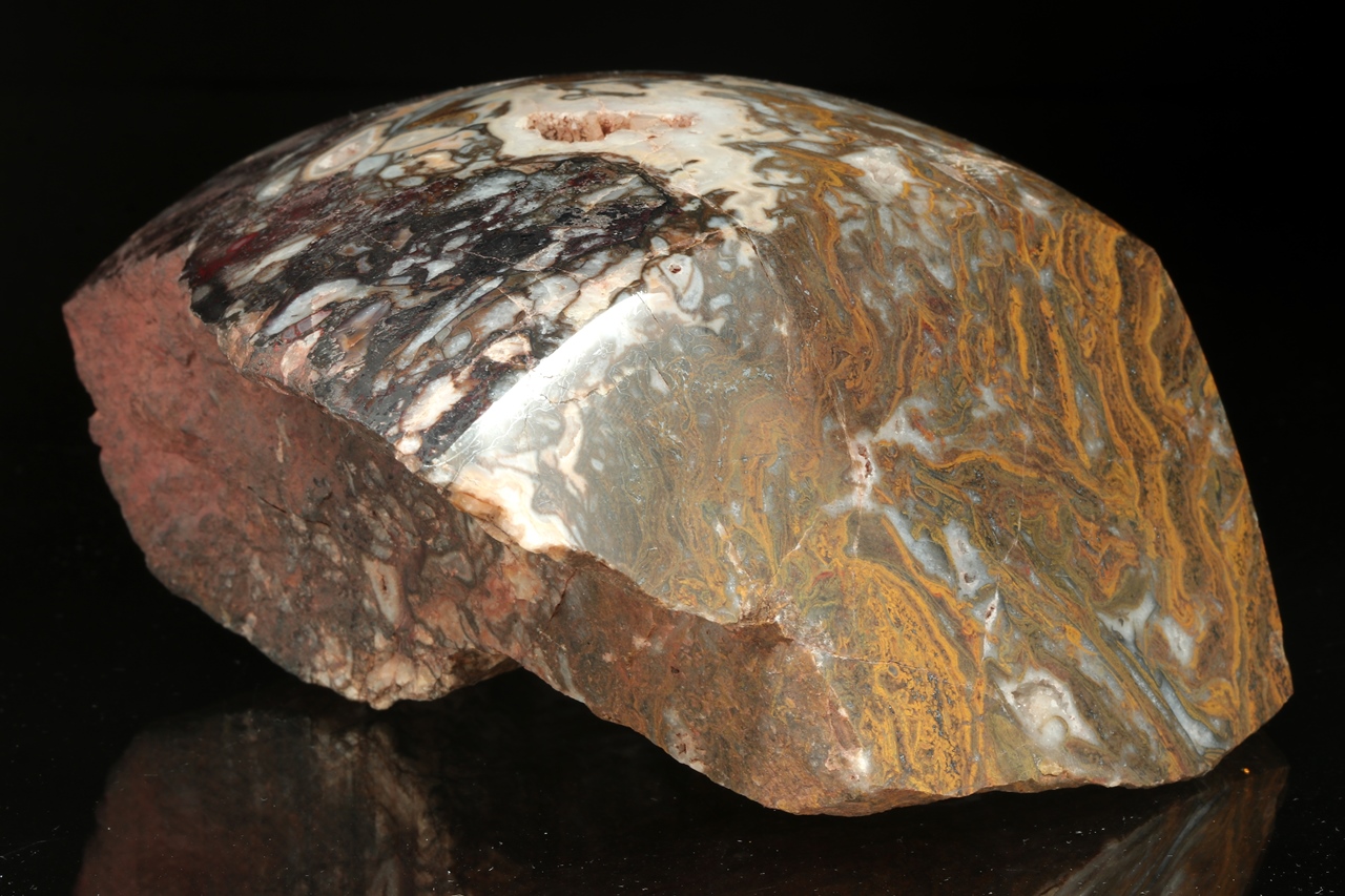 Ferruginous quartz with agate - Image 6
