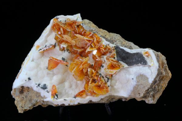 Wulfenite, plattnerite