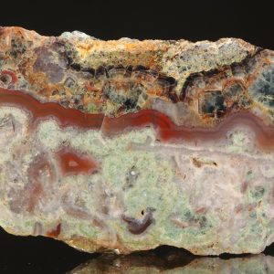 Carnelian, fluorite