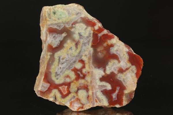 Carnelian, fluorite