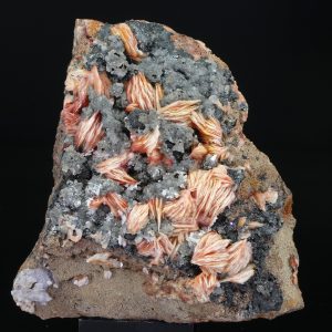 Cerussite, galena, baryte